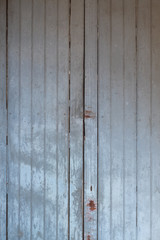 Old grunge wood simple door and wooden wall