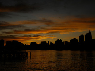 Fototapeta na wymiar Urban Sunset