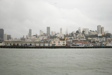 Obraz premium view of san francisco skyline
