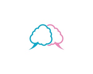 Speech bubble logo