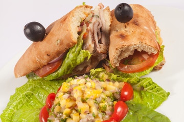 baguette de carne