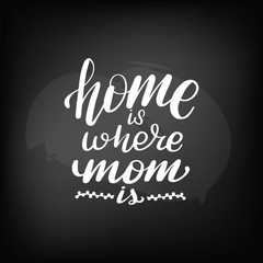 home is where is mom is