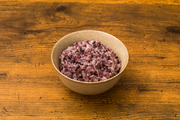 Obraz na płótnie Canvas 五穀米　雑穀米　Beauty and health of millet rice