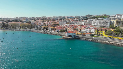Vista Panorâmica da Vila de Paço de Arcos em Oeiras Portugal
