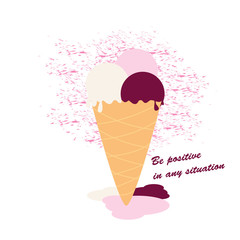 Ice cream that melts