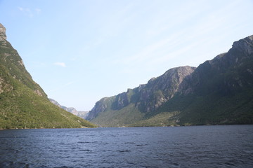 lake in the mountains