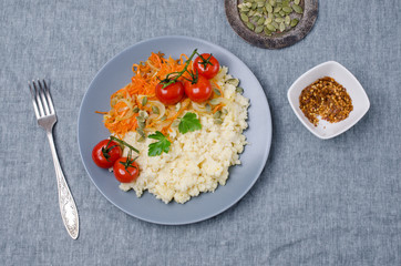 Traditional millet porridge