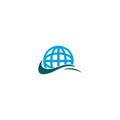 Fototapeta premium Globe Logo Inspiration