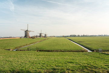 Fototapeta na wymiar Stompwijk in Nederland