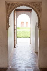 Fototapeta premium Architectural Beauty of Alhambra Palace