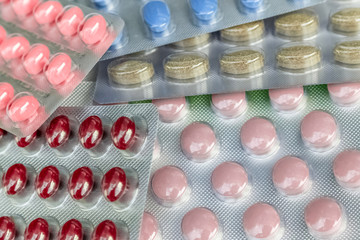 Plaquettes de compléments alimentaires 