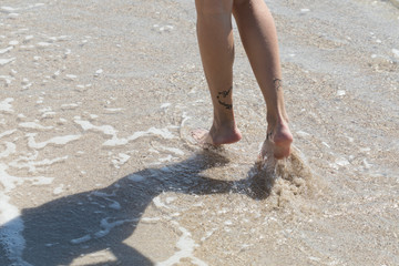 Piedi nell'acqua