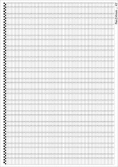 For parallel calligraphy pen nib size 2.4 mm lettering and handwriting practice paper A4 size worksheet