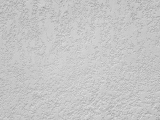 Rough concrete texture wall background, painted white