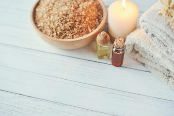 Spa and cosmetic treatment composition