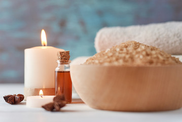 Spa and cosmetic treatment composition