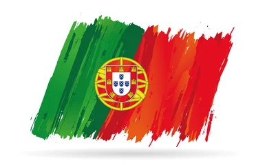 Fotobehang drapeau du Portugal © kotoyamagami