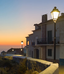 Old Town street  Nazare, Portugal