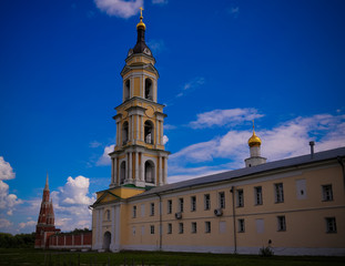 Obraz premium View to Church of the Presentation of the Blessed Virgin in the Temple in Epiphany Staro-Golutvin cloister, Kolomna, Moscow region, Russia