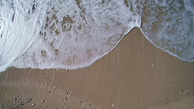 Drone view of the island of Lefkas in Greece
