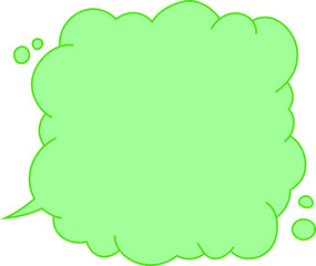 Colorful Bubble comic Callout