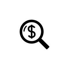 search money icon vector illustration