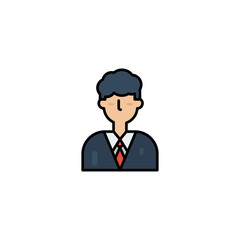 Fototapeta na wymiar businessman icon vector illustration