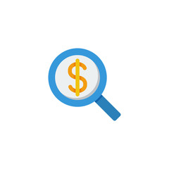 search money icon vector illustration