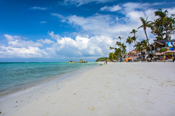 White Beach on Boracay Island, Philippines	