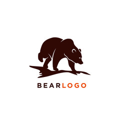 bear logo designs template