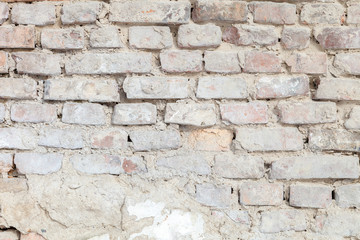 Fototapeta premium Old brick wall as a background