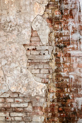 Old brick wall as a background