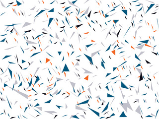 Abstract triangles modern pattern