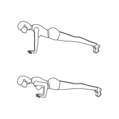 Push-up workout outline
