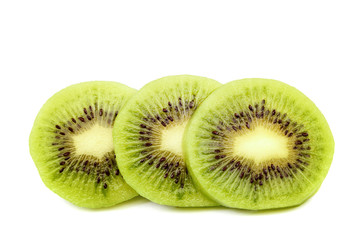 Fototapeta premium Kiwi fruit isolated on a white background