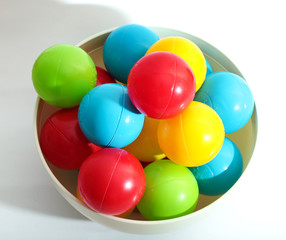 colorful toy balls 