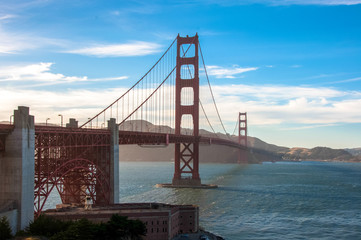 Golden Gate Bridge in San Francisco California