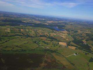 England aus der Luft - Landschaften bei Leeds von oben