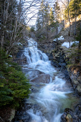 Fototapeta premium cascades near wildalpen on river salza,styria,austria