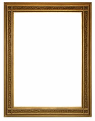 Fototapeta premium Picture frame and white background