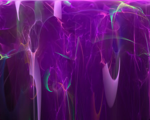 abstract digital fractal, fantasy design render,