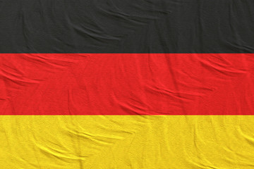 German flag waving
