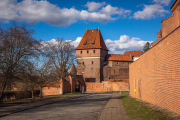 Teutonic castle in Malbork, Pomorskie, Poland