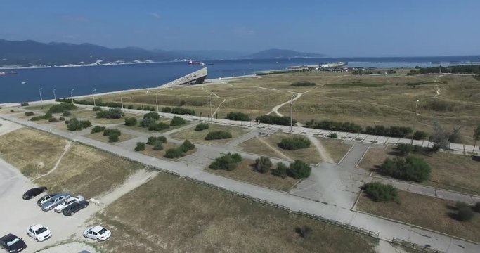 Aerial. Memorial complex (The Small Earth)