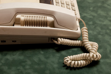 retro phone with answering machine