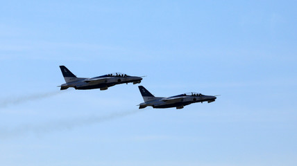 ブルーインパルス　Tー４　ジェット機　航空機
