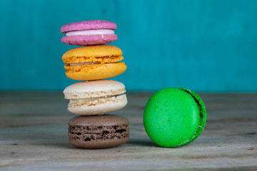 Macaroon , Patisserie Concept 