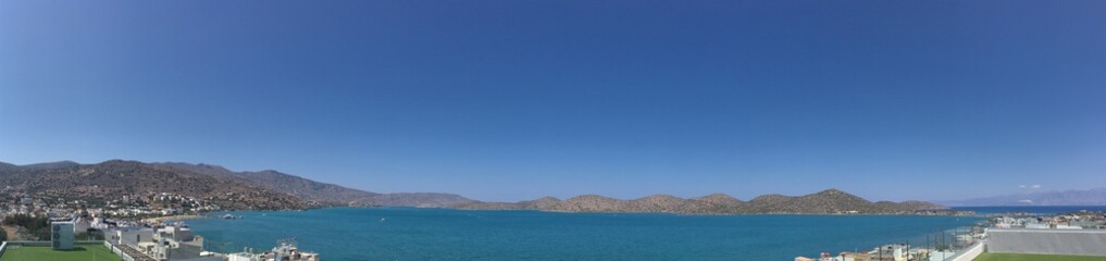 Panorama of Elounda