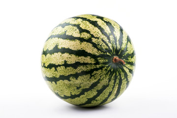 watermelon close up. sweet watermelon. watermelon on white background