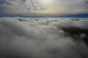 Wolkenaufnahmen mit DJI Mavic 2 Drohne